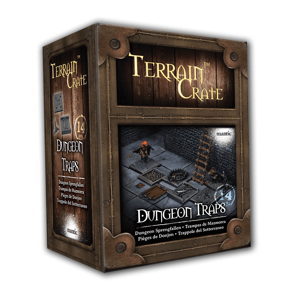 Picture of Mantic Entertainment MGCTC168 Terrain Crate Dungeon Traps Miniature