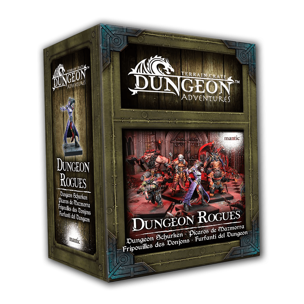 Picture of Mantic Entertainment MGCTC222 Terrain Crate Dungeon Adventures Dungeon Rogues Miniature