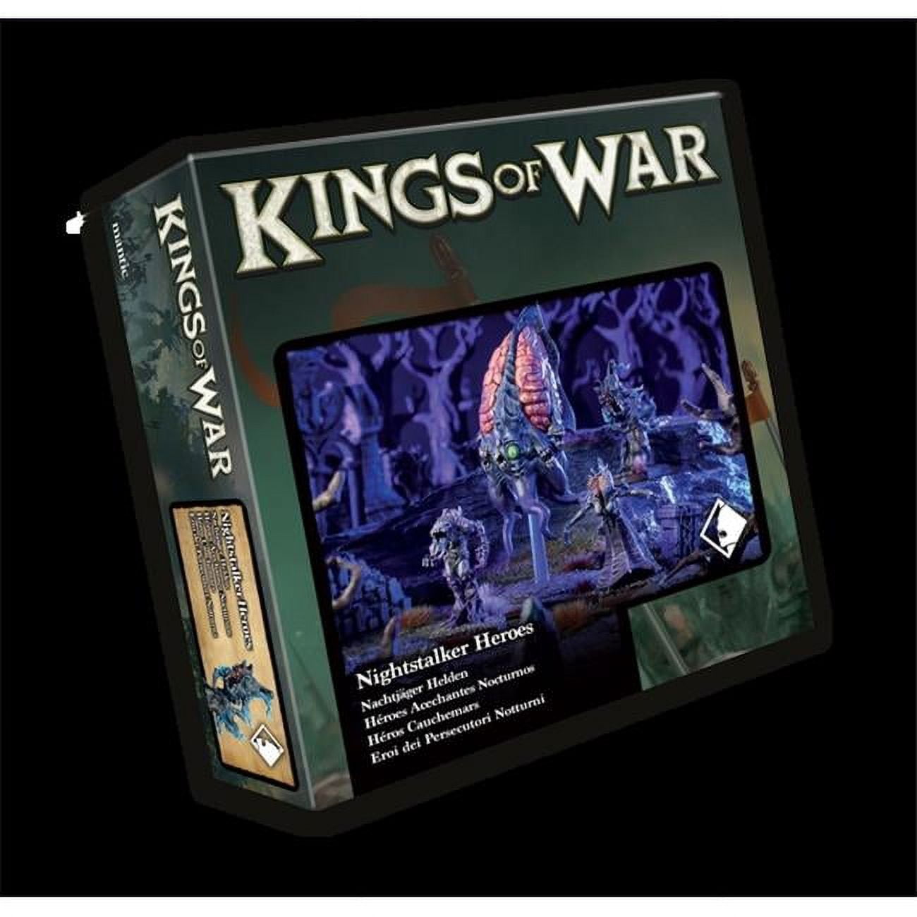 Picture of Mantic Entertainment MGCKWNS203 Kings of War 3E Nightstalker Heroes Miniature