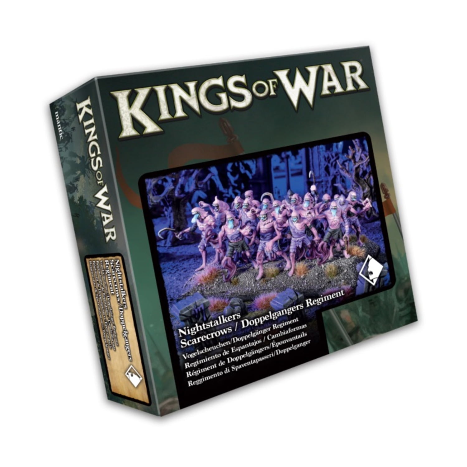 Picture of Mantic Entertainment MGCKWN308 Kings of War 3E Scarecrows Doppelgangers Regiment Miniature
