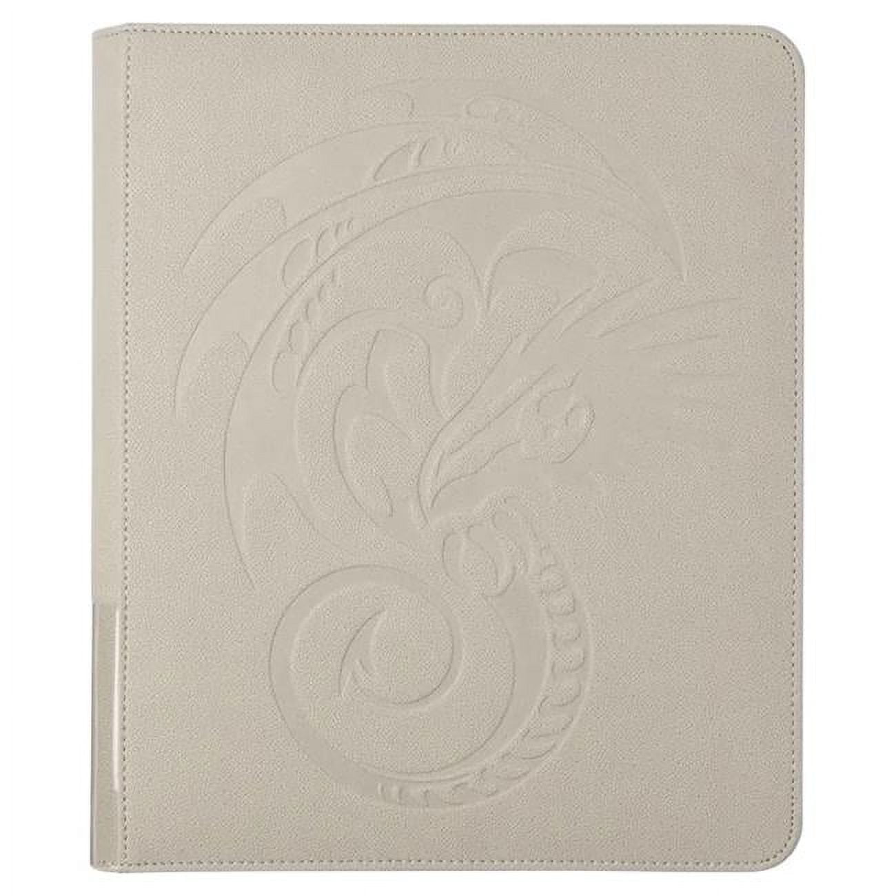 Dragon Shield Card Codex Zipster Binder, Ashen White