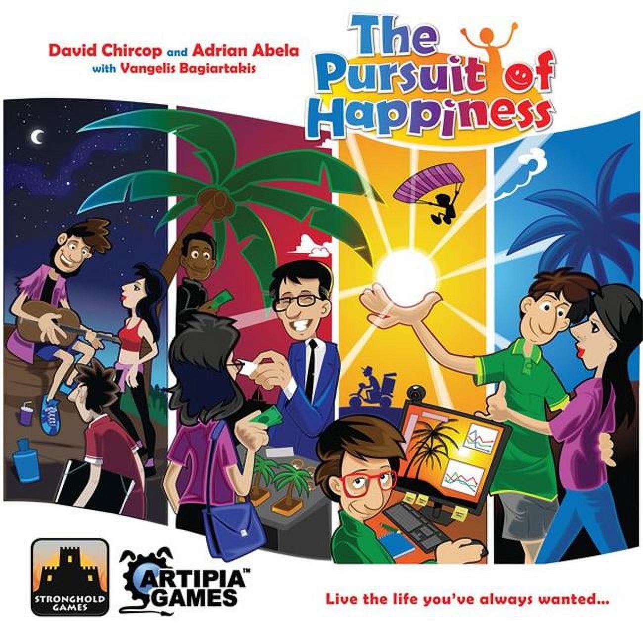 Picture of Artipia Games RTPA163 The Pursuit of Happiness Board Game