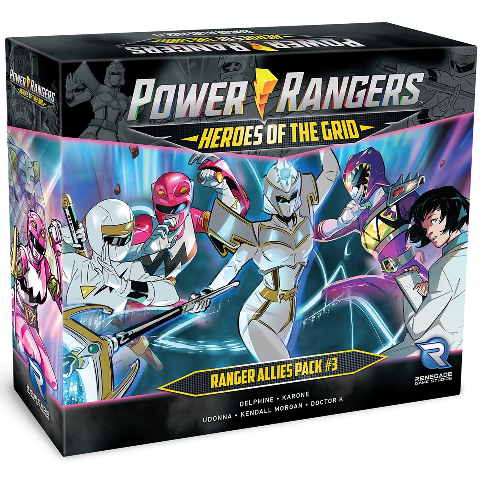 Picture of Renegade Game Studios REN02545 Power Rangers HotG Allies Pack Number 3 Board Game