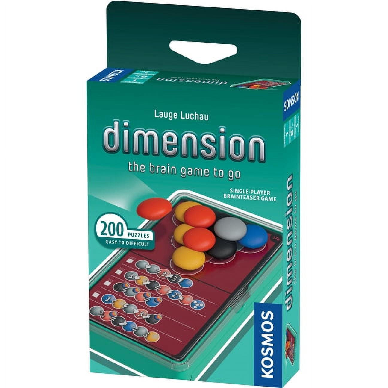 Dimension The Brain Game to Go Board Game