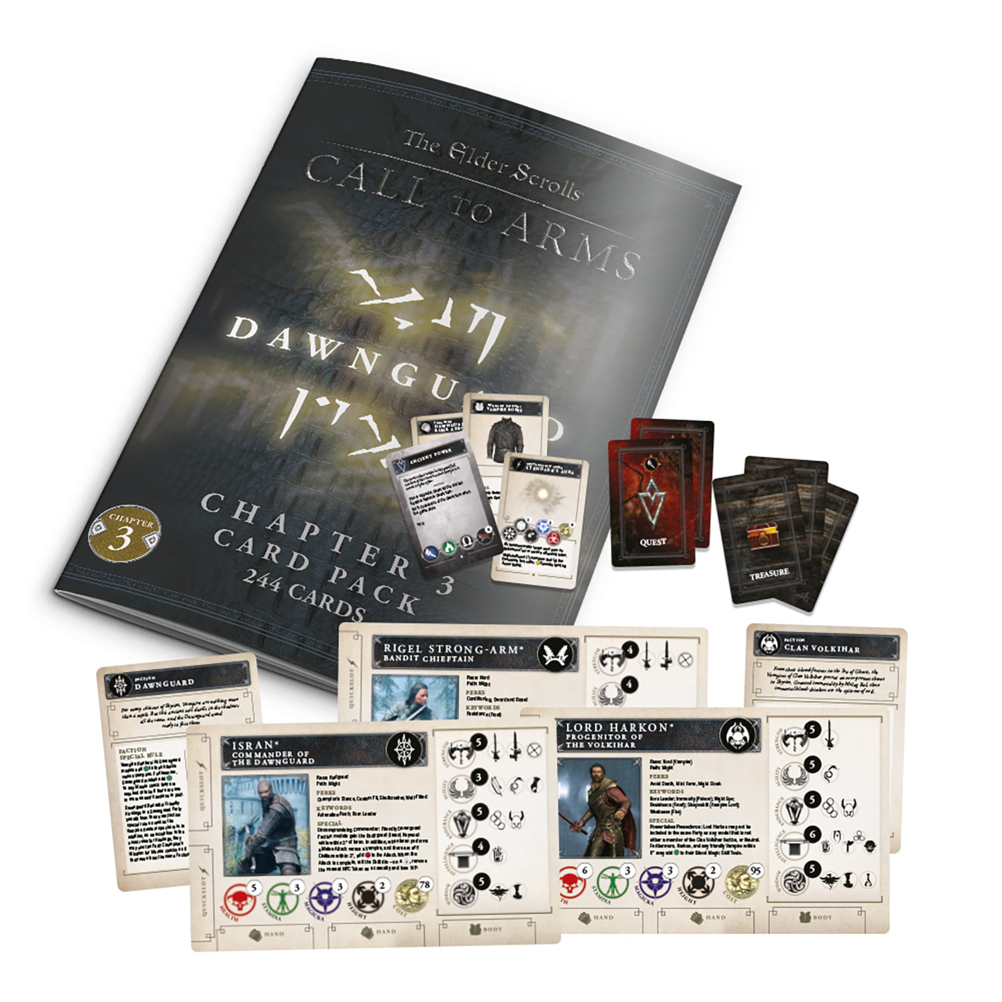 MUH0330301 Elder Scrolls Chapter 3 Dawnguard Card Game