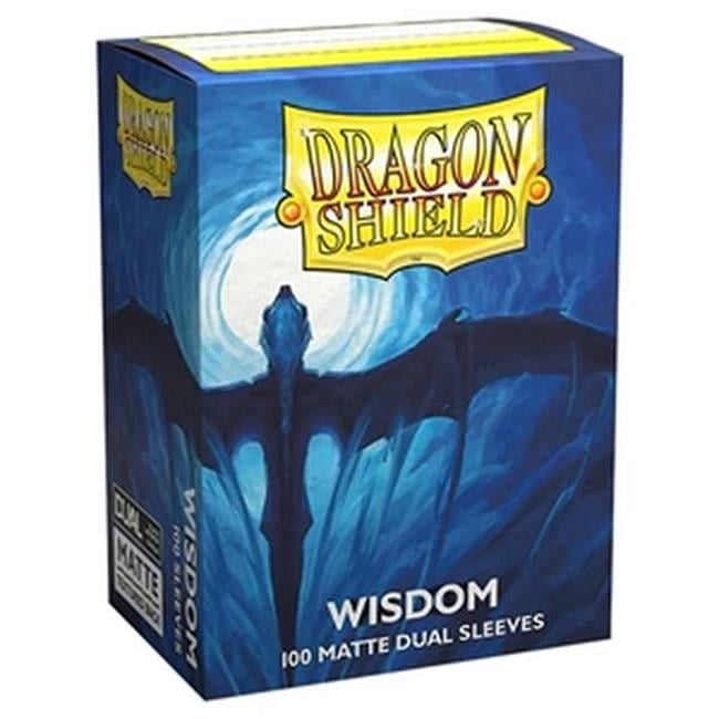 ATM15057 DP Dragon Shield Dual Matte Wisdom Card Accessories, Blue