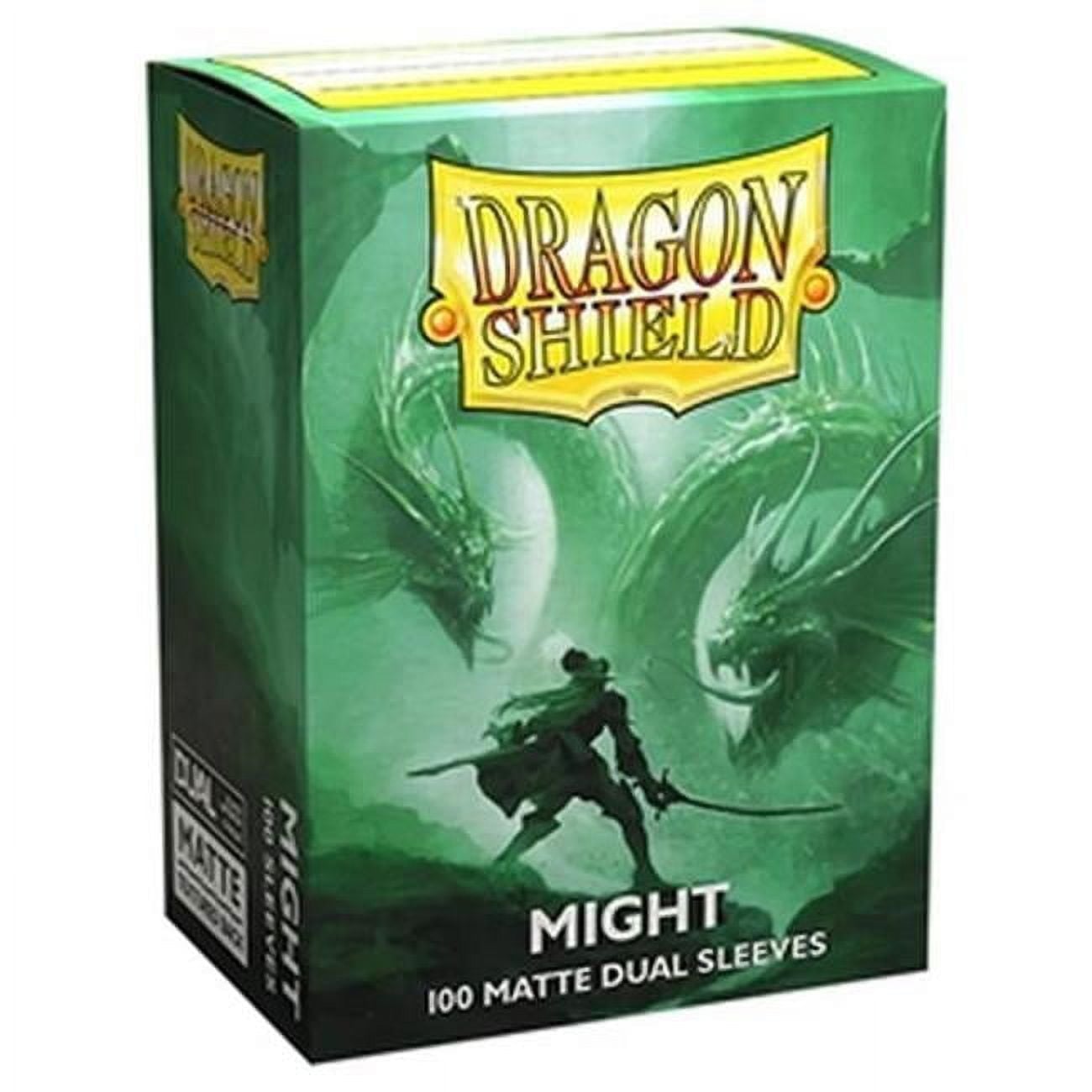 ATM15058 DP Dragon Shield Dual Matte Might Card Accessories, Green
