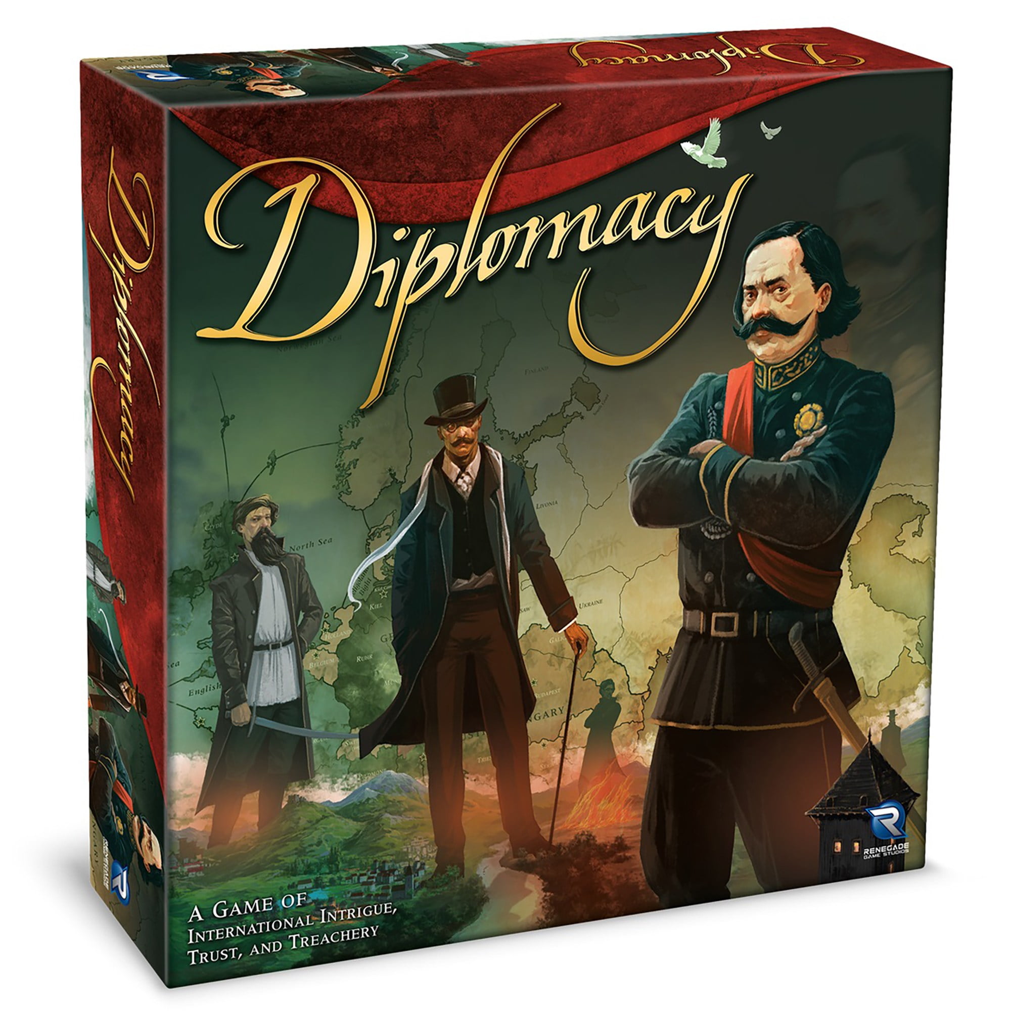 REN02574 Diplomacy Board Game
