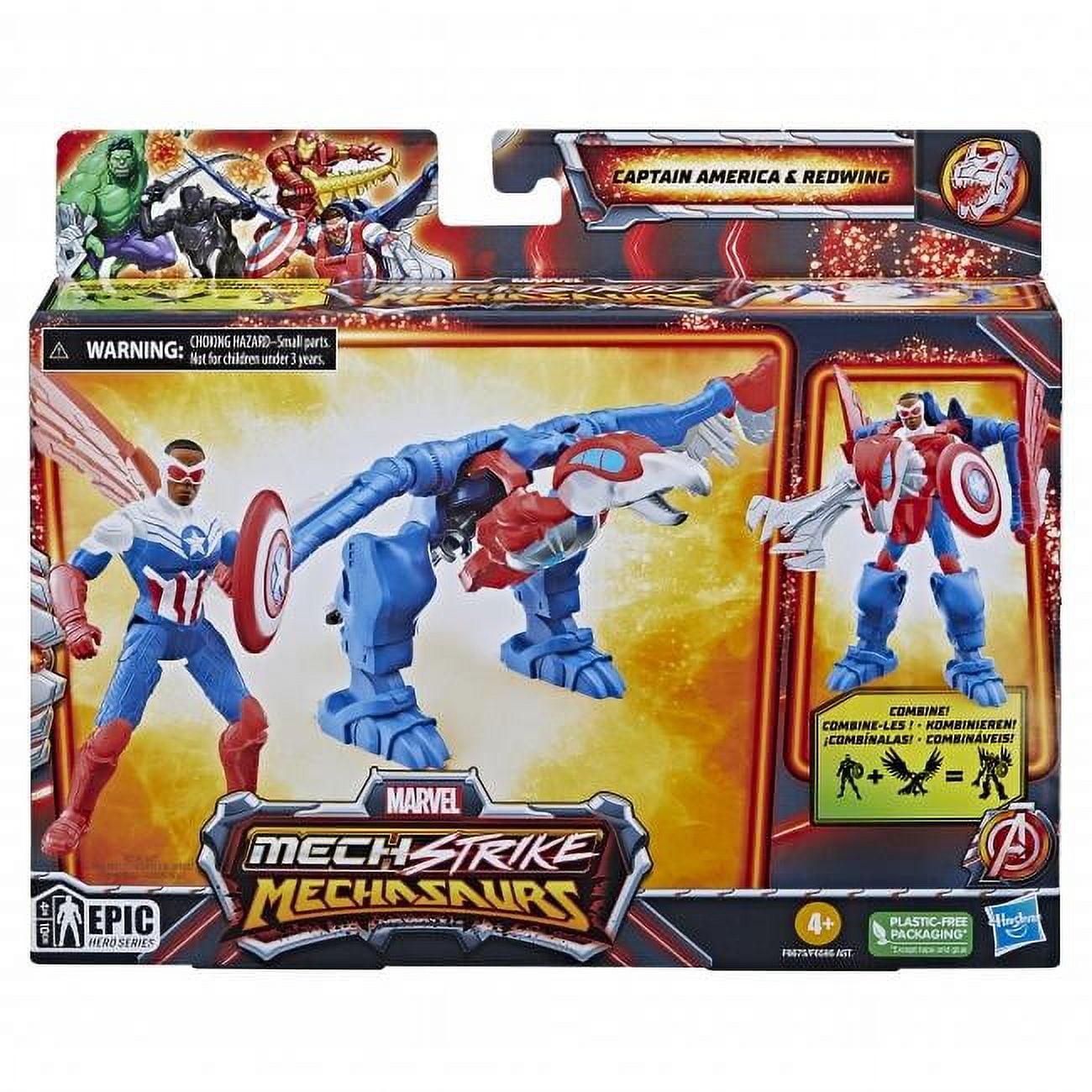 HSBF6595 4 in. Marvel Mech Strike 3.0 Mech Suit Action Figure, Assorted Color - 6 Piece -  HASBRO