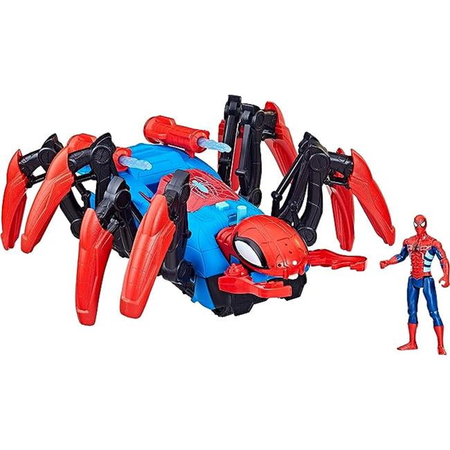 HSBF7845 Marvel Spider-Man Crawl N Blast Spider Action Figure -  HASBRO