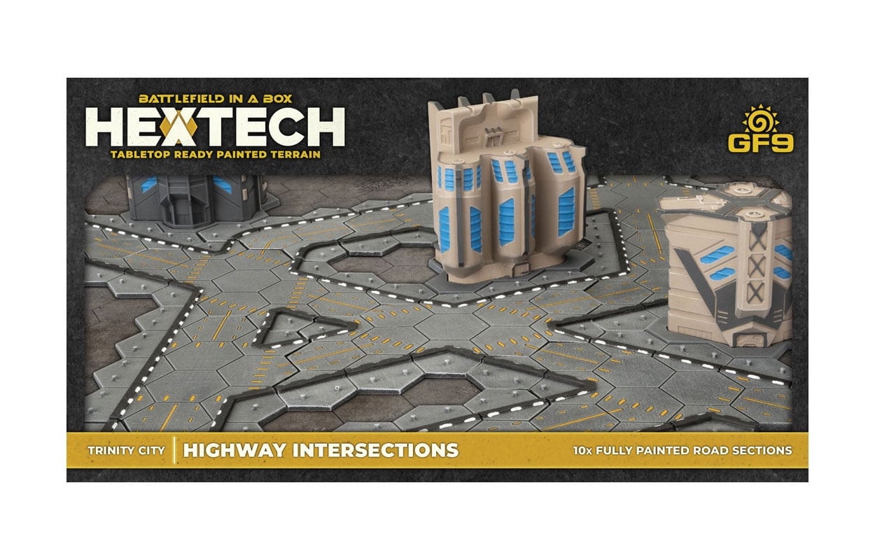 Picture of Gale Force 9 GF9HEXT08 Highway Intersections Hextech Figurine