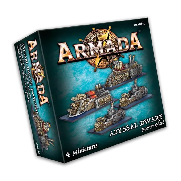 Picture of Mantic Entertainment MGCARK102 Armada Abyssal Dwarf Booster Figurine