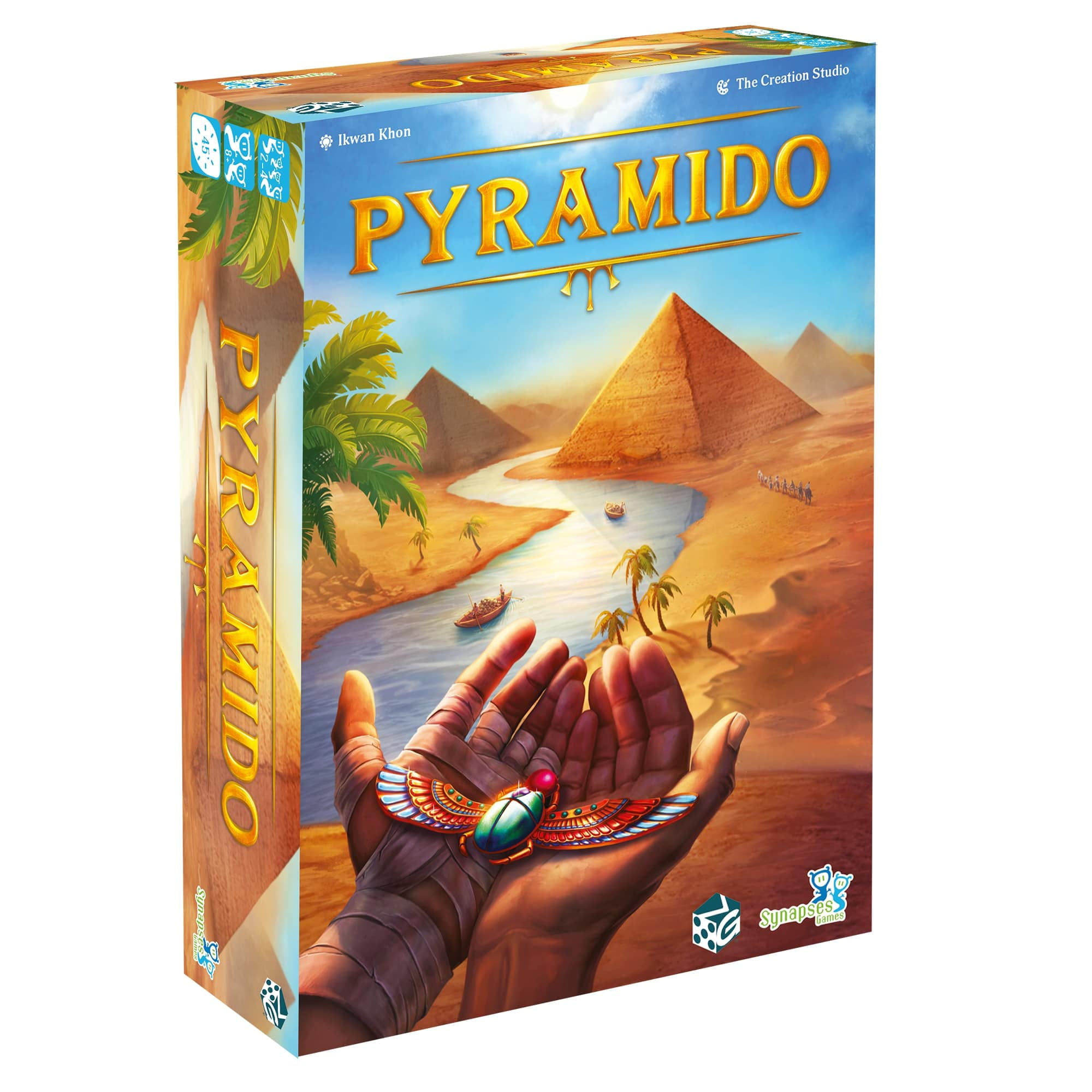 Picture of Synapses Games SYGPYR01 Pyramido Board Game