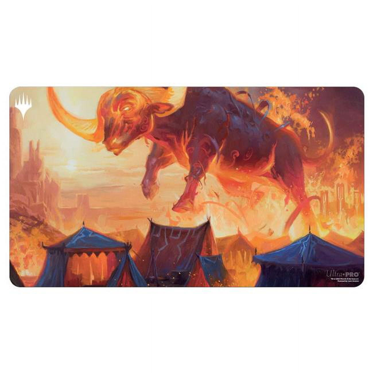 Picture of Ultra Pro ULP38052 World of Eldraine Magic the Gathering Restless Bivouac Playmat