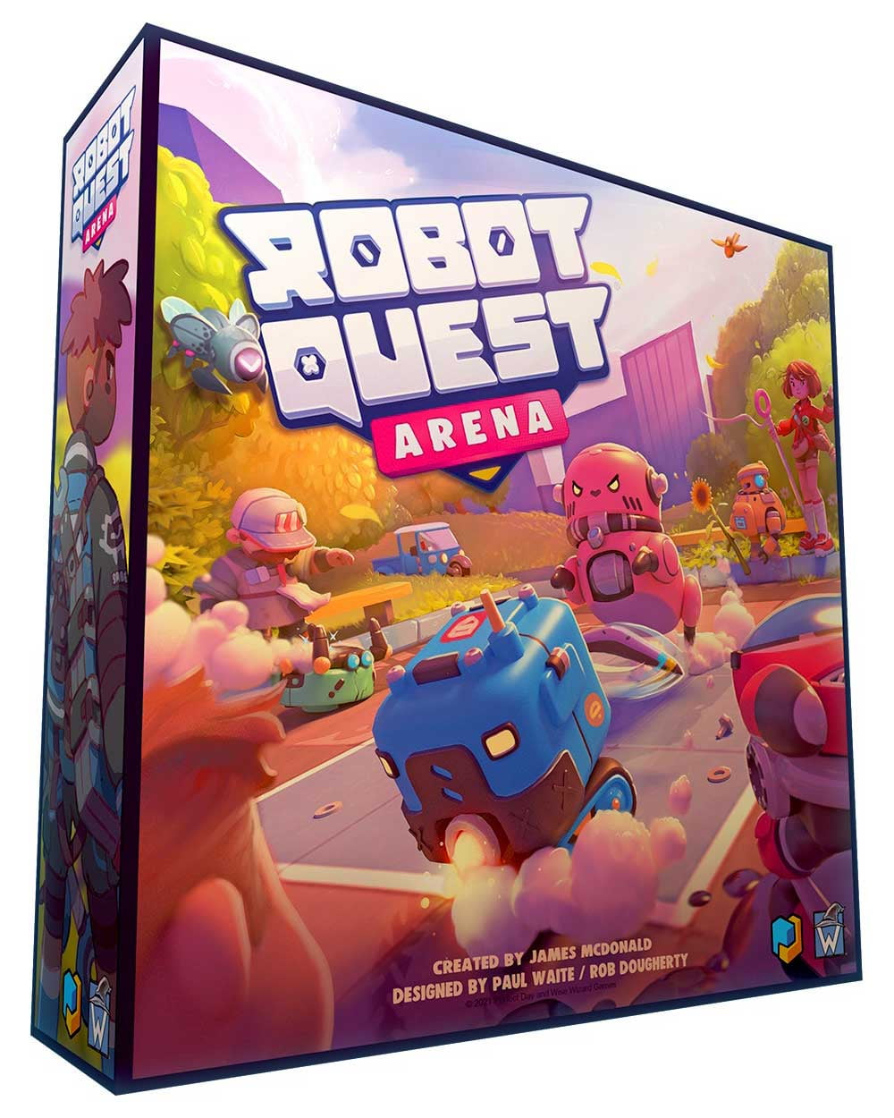 WWGRQ800 Robot Quest Arena Board Game