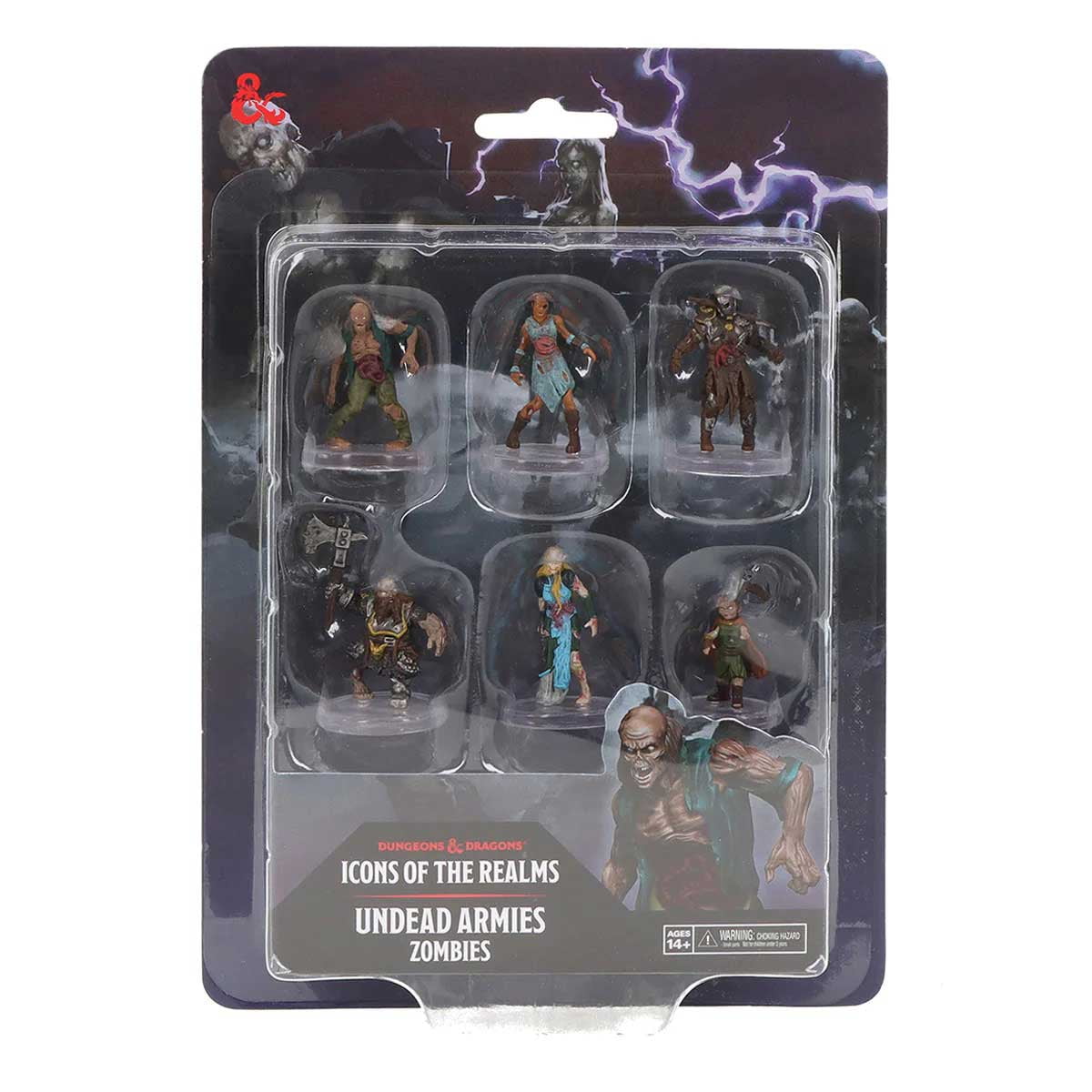 Picture of WizKids WZK96208 Dungeons & Dragons Icons of the Realms Undead Armies Zombies Figurine
