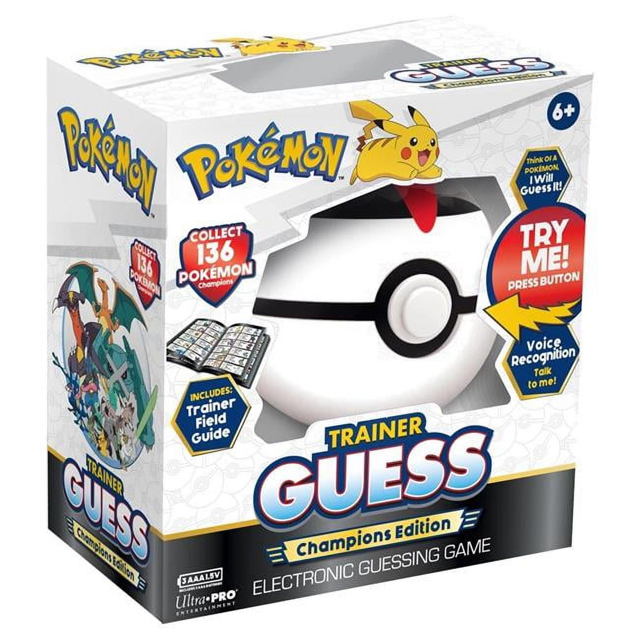 Champion Edition Pokemon Trainer Guess Board Game