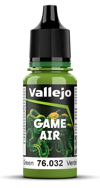 VJP76032 18 ml Game Air Acrylic Paint, Scorpy Green -  Vallejo