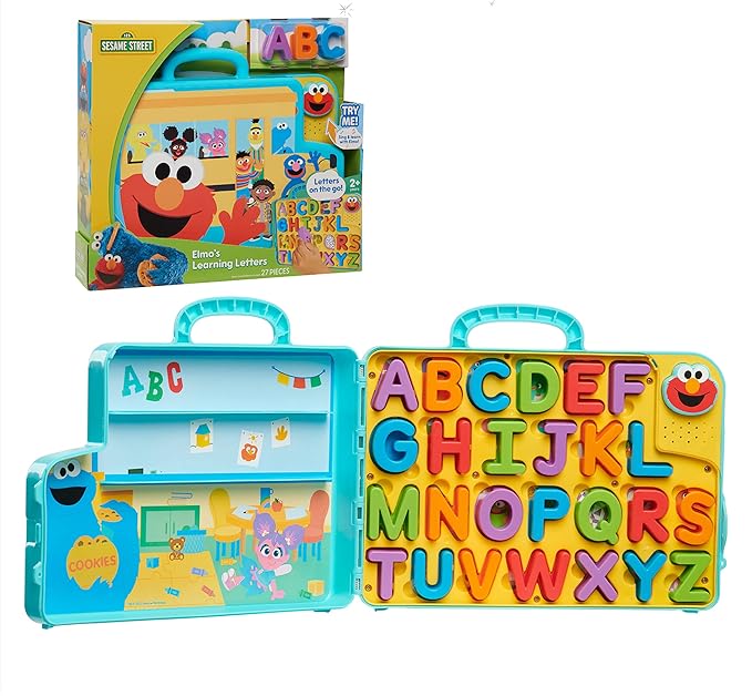 Picture of Just Play JUP57588 Sesame Street Elmos Learning Letters Bus Activity Board