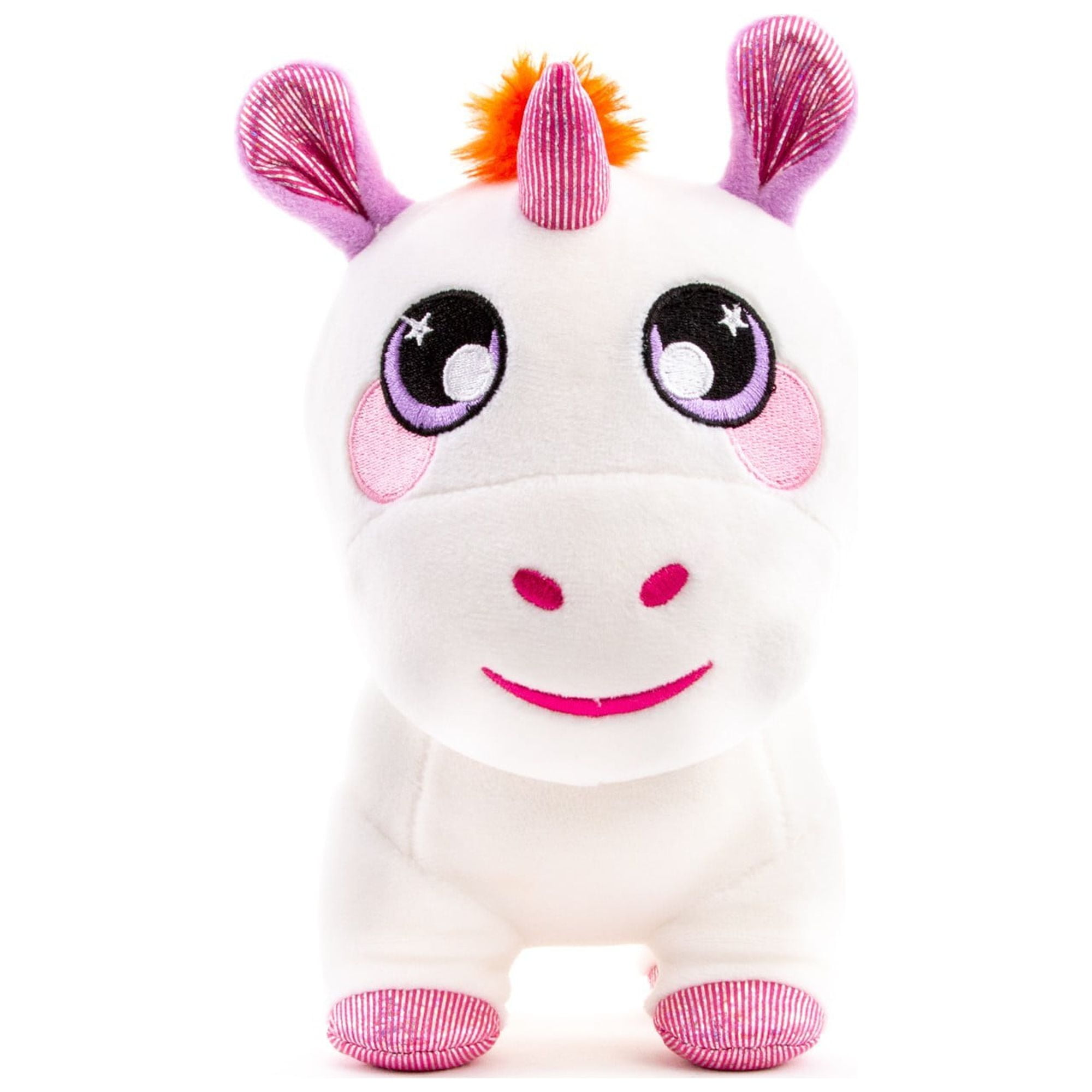 Picture of Beverly Hills Teddy Bear BHT009952 Squeezamals Kat the Unicorn Plush Toy