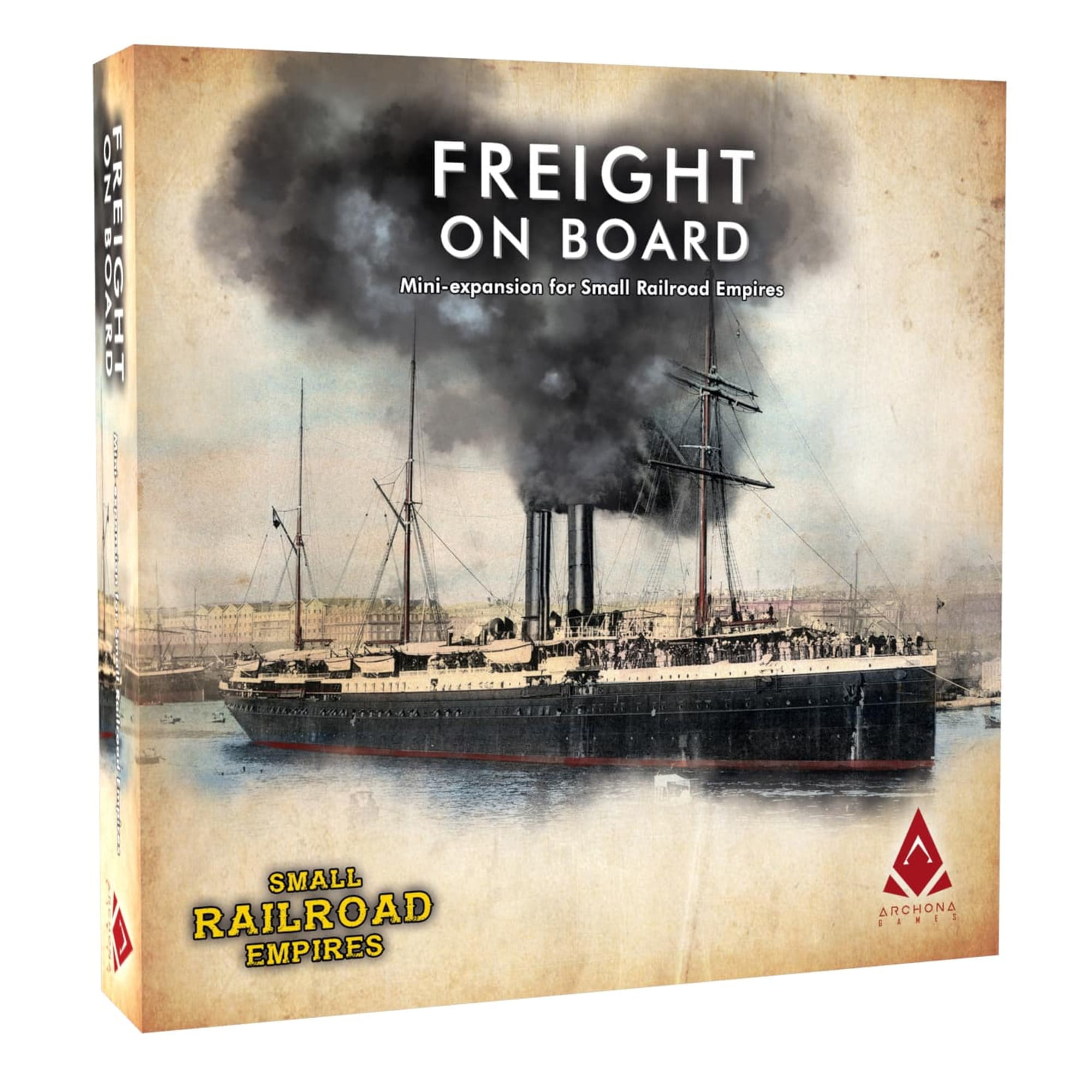 Picture of Archona Games ARQ045 Small Railroad Empires Freight on Board Board Game