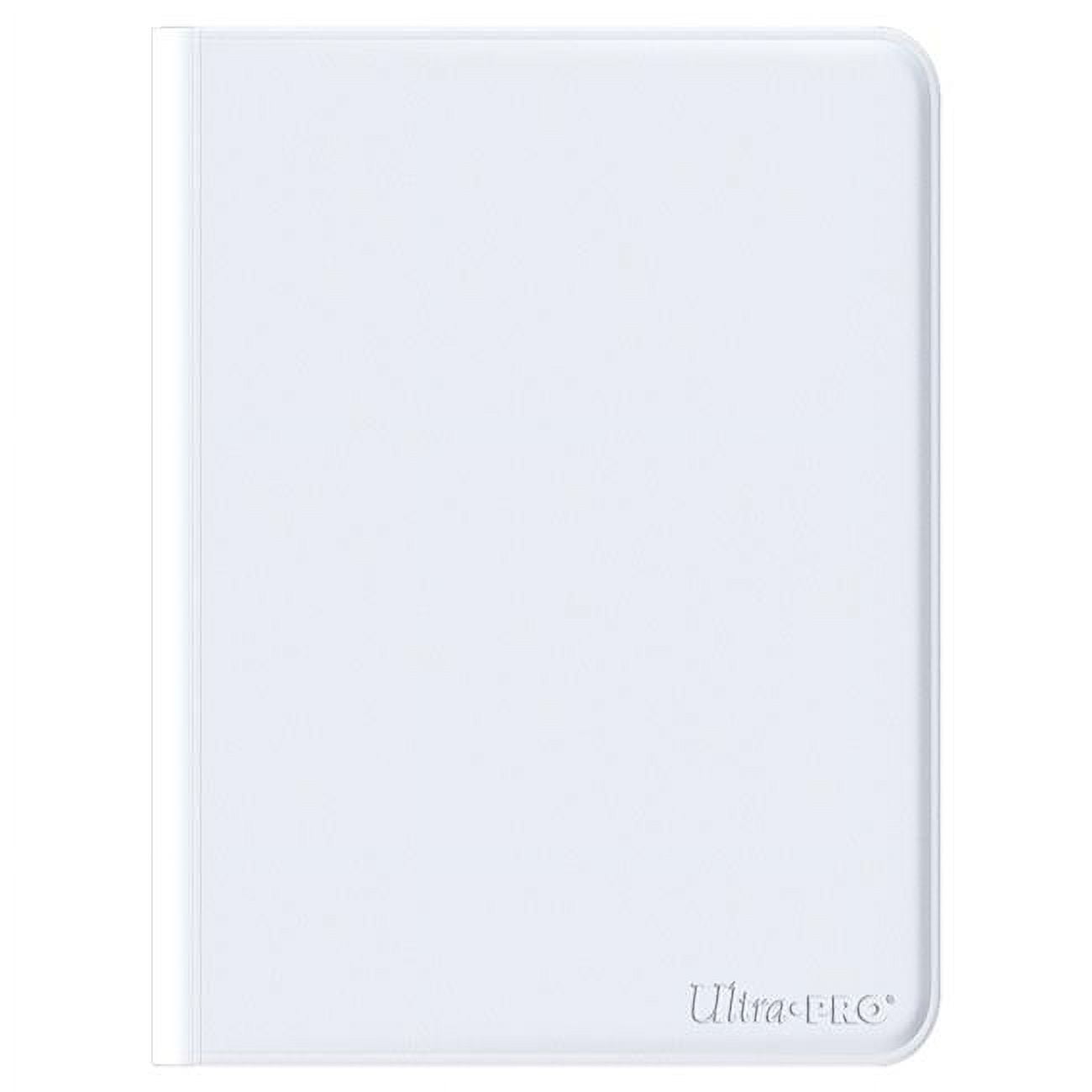 ULP16176 Pro Zippered Vivid Binder, White - 9 per Pocket