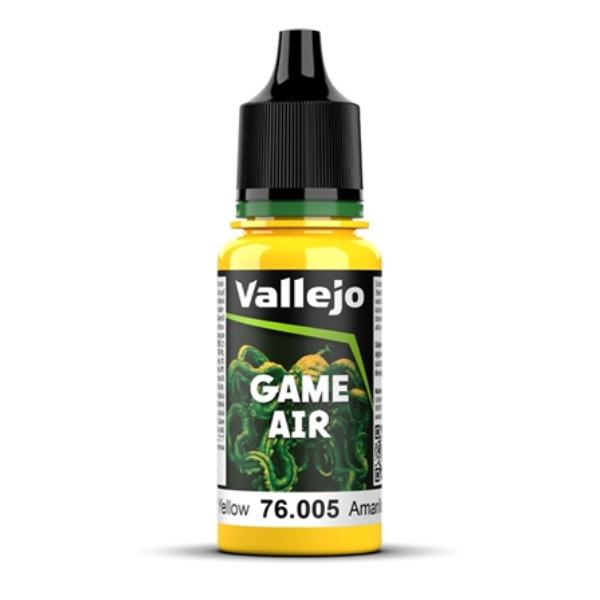 VJP76005 18 ml Game Air Acrylic Paint, Moon Yellow -  Vallejo