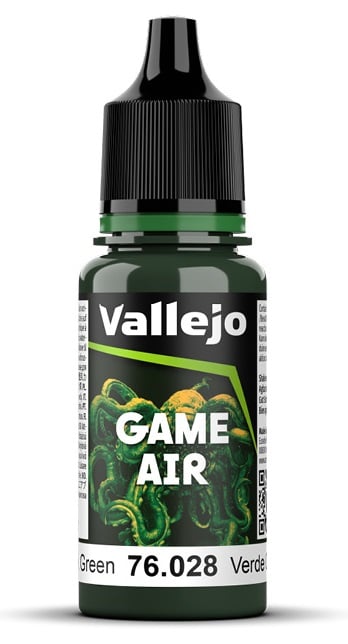 VJP76028 18 ml Game Air Acrylic Paint, Dark Green -  Vallejo