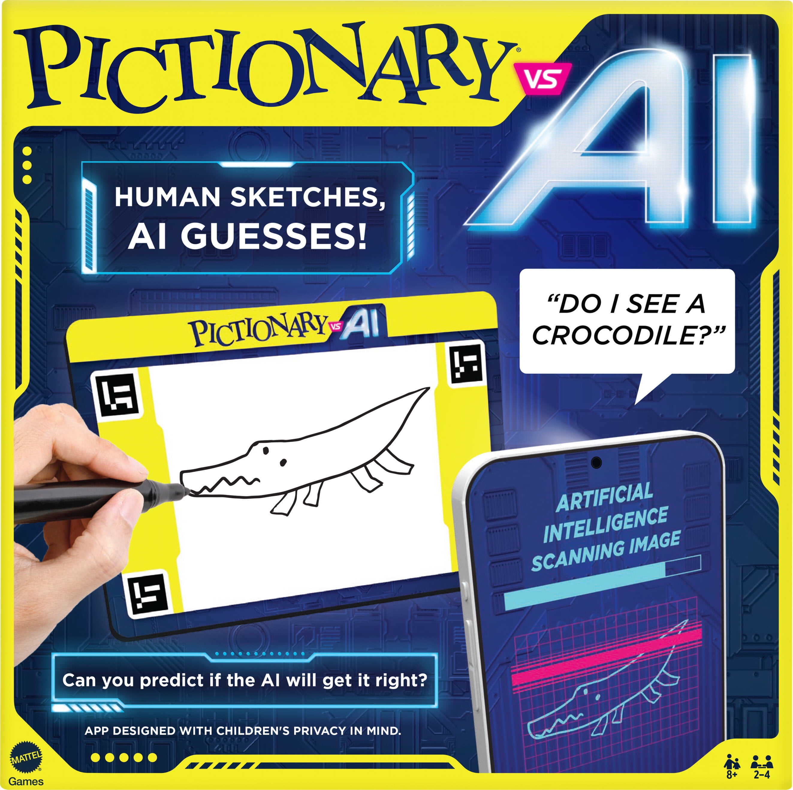 MTTHYB09 Pictionary vs AI Board Game