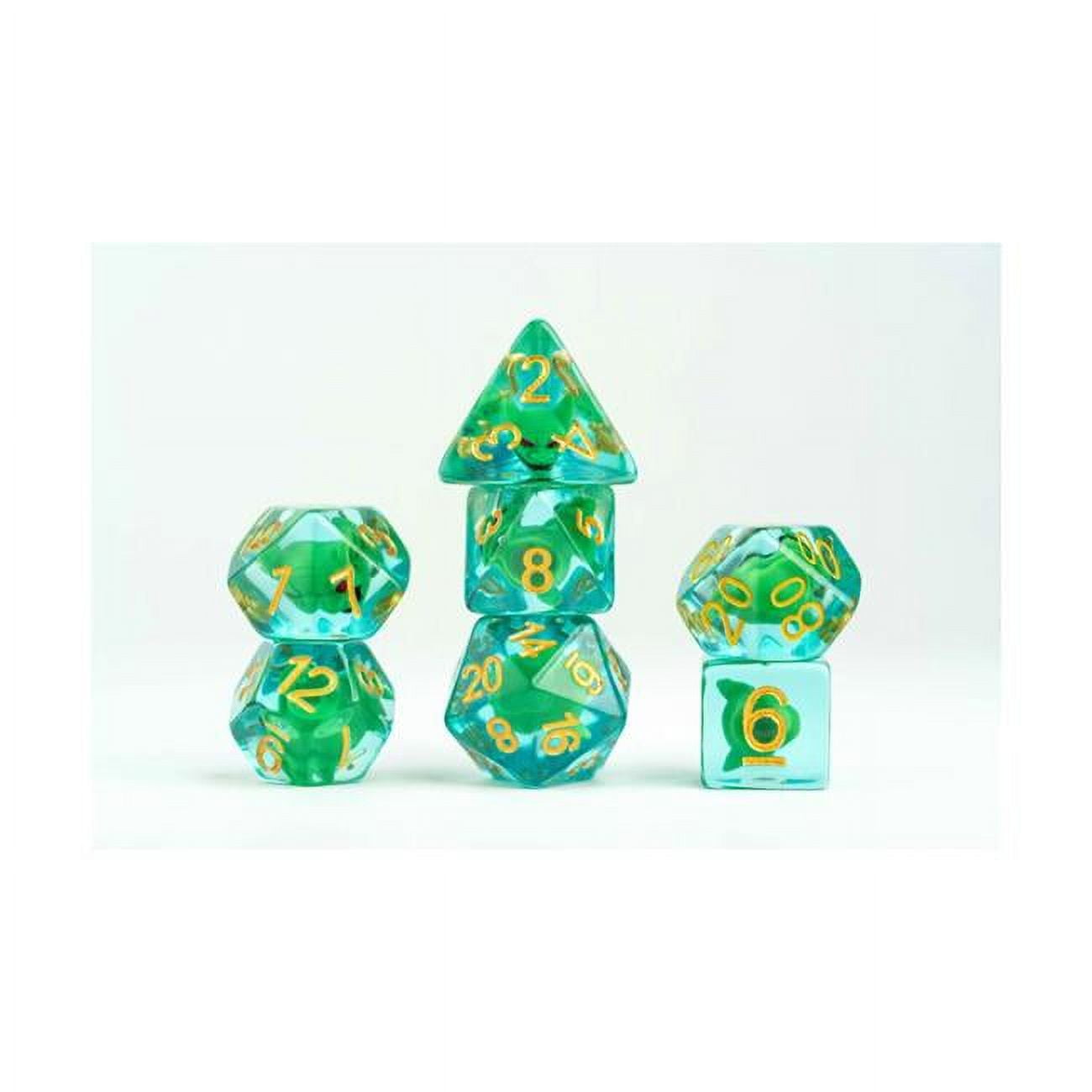 LIC10901 Pathfinder Goblin Inclusion Dice Set - Set of 7