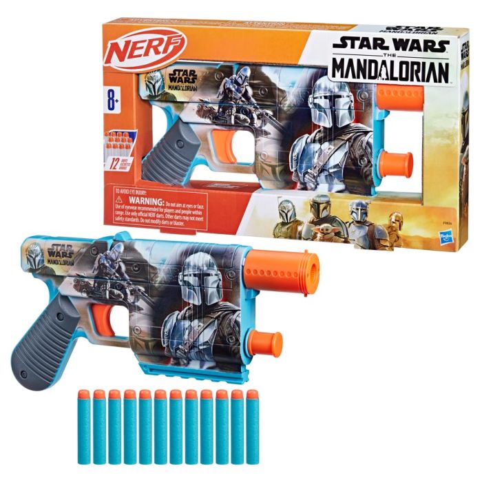 HSBF9834 Nerf Inked Mandalorian Toys - 6 Piece