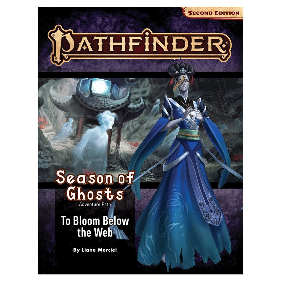 Picture of Paizo PZO90199 Pathfinder 2E Adventure Path to Bloom Below the Web 4-4 RPG
