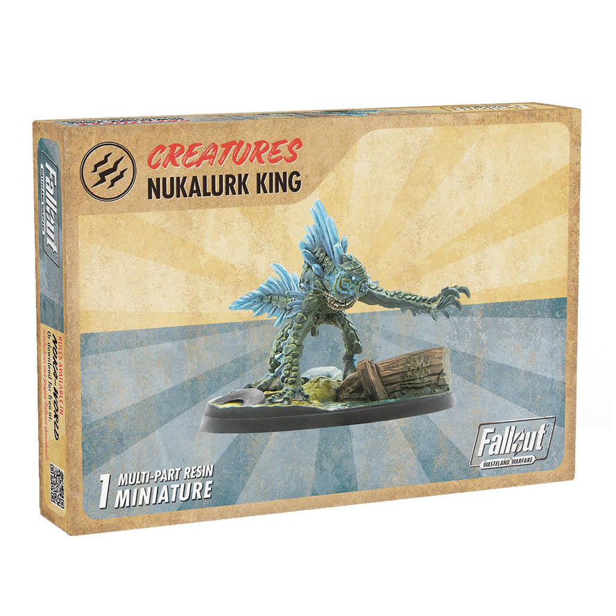 MUH0190027 Fallout Wasteland Warfare Creatures Nukalurk King Miniature