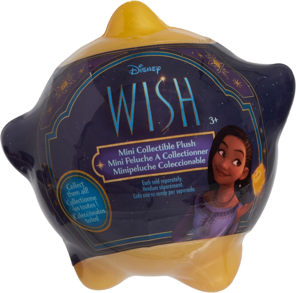Picture of Just Play JUP10712 Disney Wish Mini Stylized Capsule Plush Toys&#44; Pack of 12