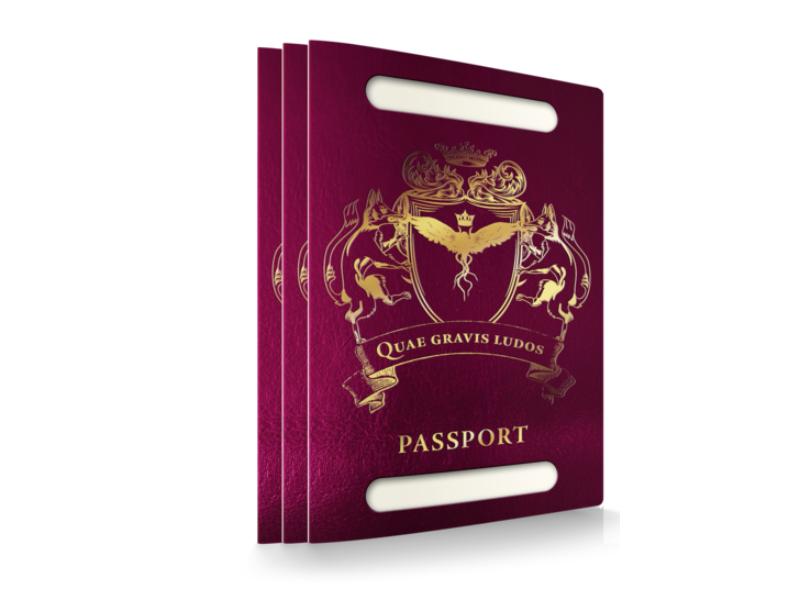 MUH052325 The Troubleshooters Passport - Pack of 3