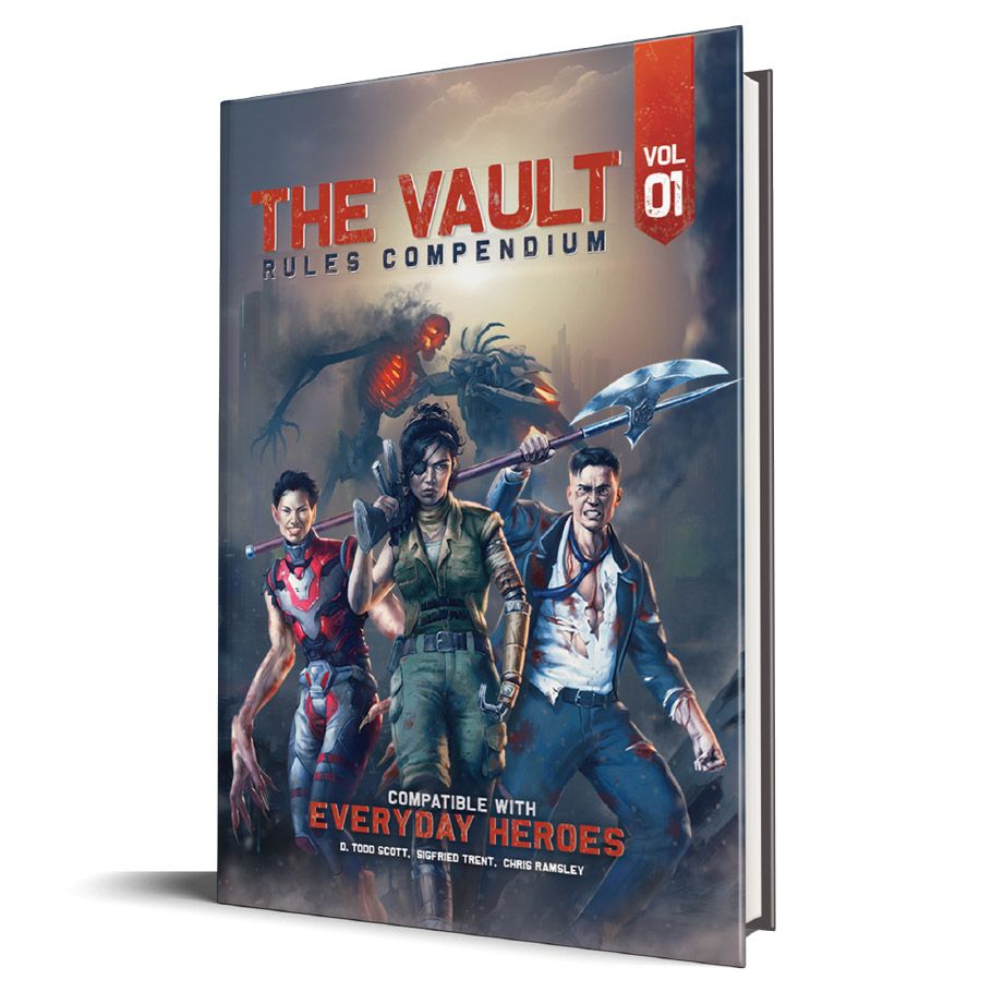 EVL11000 Everyday Heroes The Vault Rules Compendium Volume 1