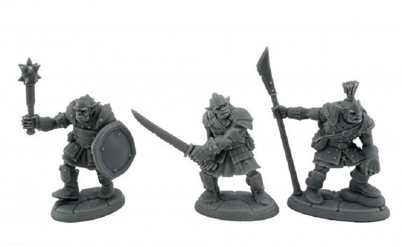 Dungeon Dweller Scarneck Hobgoblins Miniatures, Pack of 3