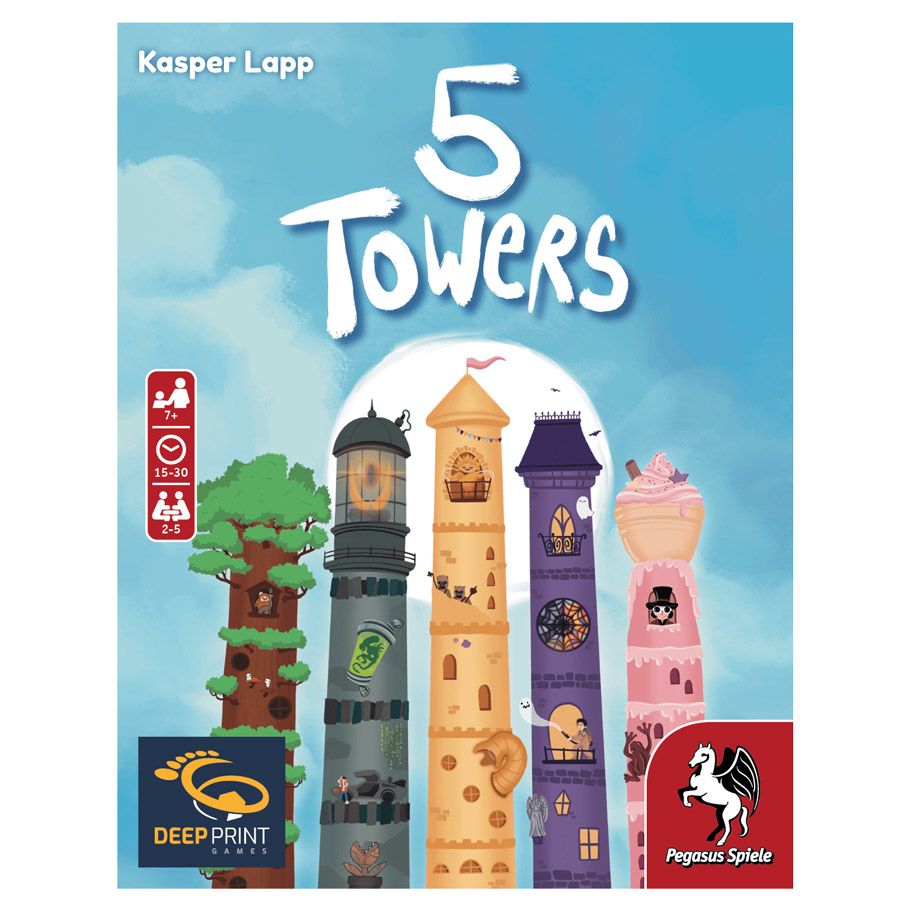5 Towers Board Game