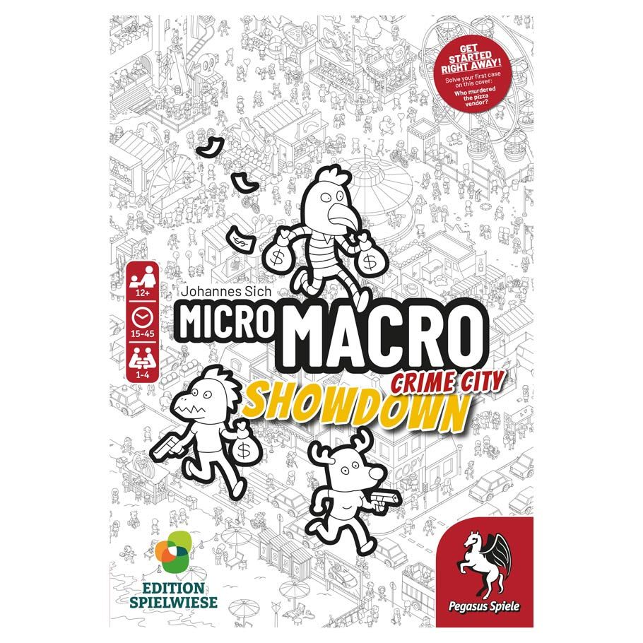 Micro Macro Crime City Showdown Board Game