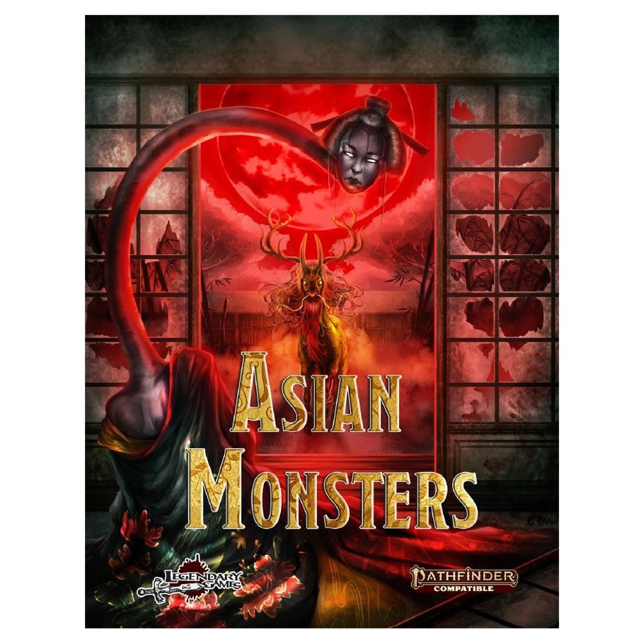 Picture of Legendary Games LEG499FE01PF2 Asian Monsters PF2 - Legendary Games