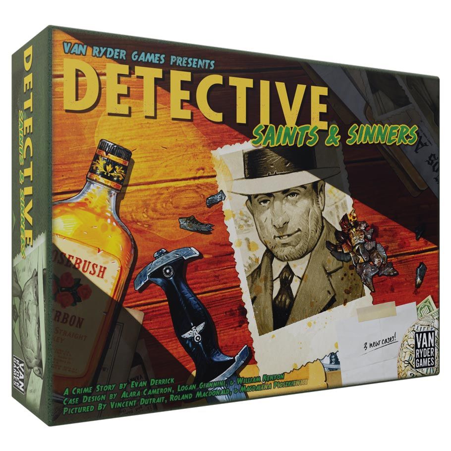 Picture of Van Ryder Games VRG307 Detective City of Angels - Saints & Sinners Board Game