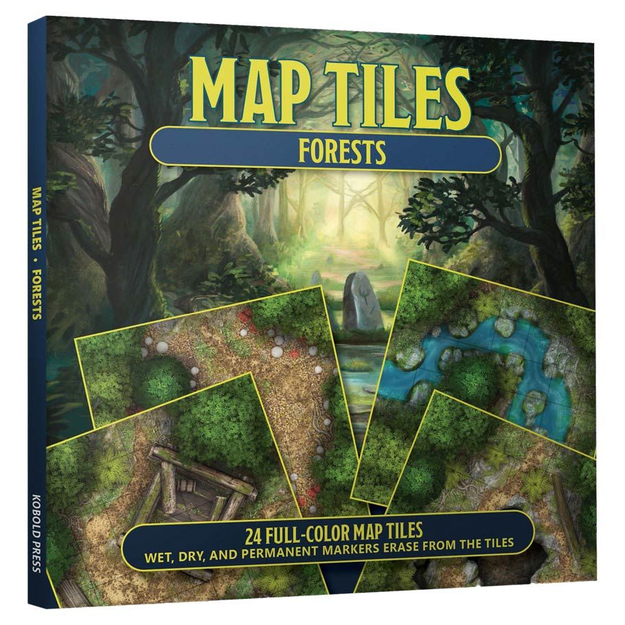Picture of Kobold Press KOB9832 Forests Map Tiles