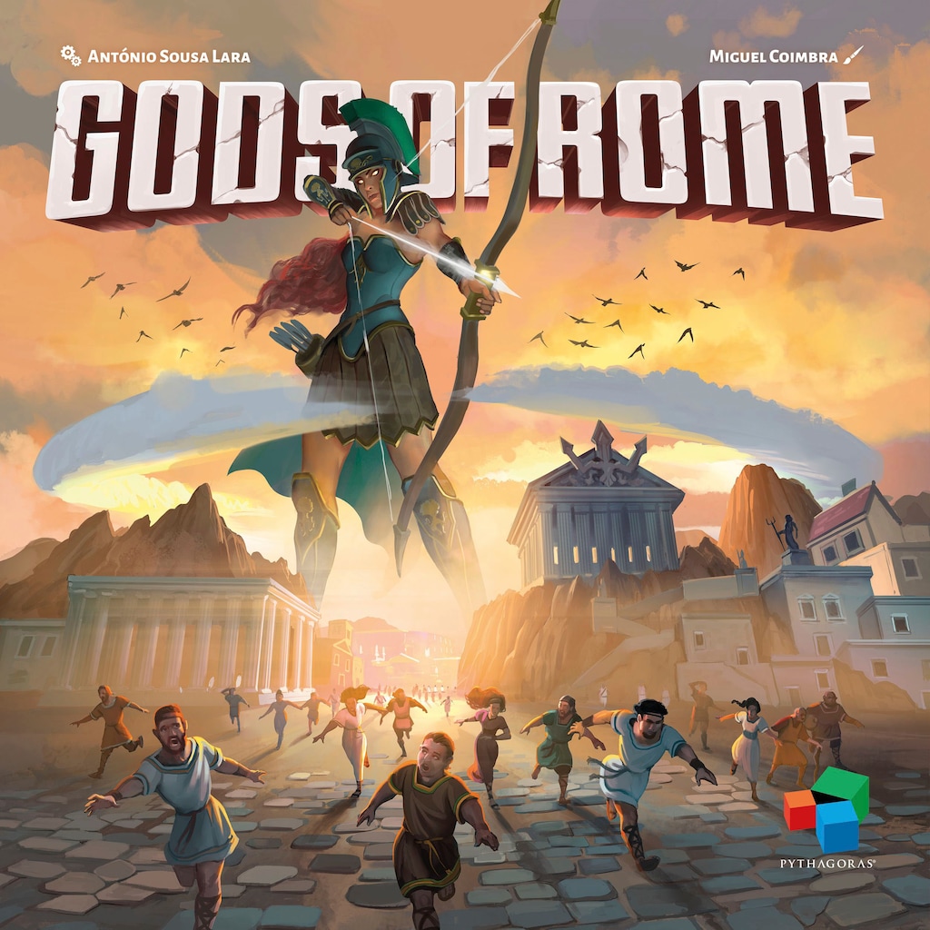MFG4950 Gods of Rome Board Game