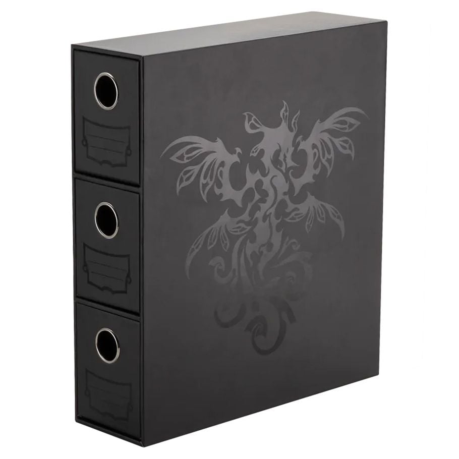 ATM33700  Fortress Card Drawers, Black