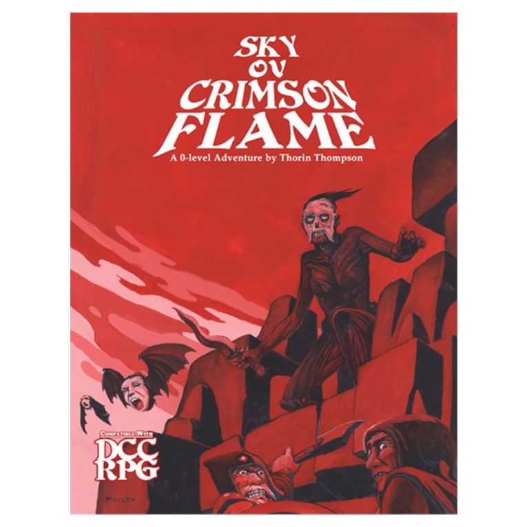 Picture of Goodman Games GMG3P211 Crawl Classics Adventure Sky OV Crimson Flame Game