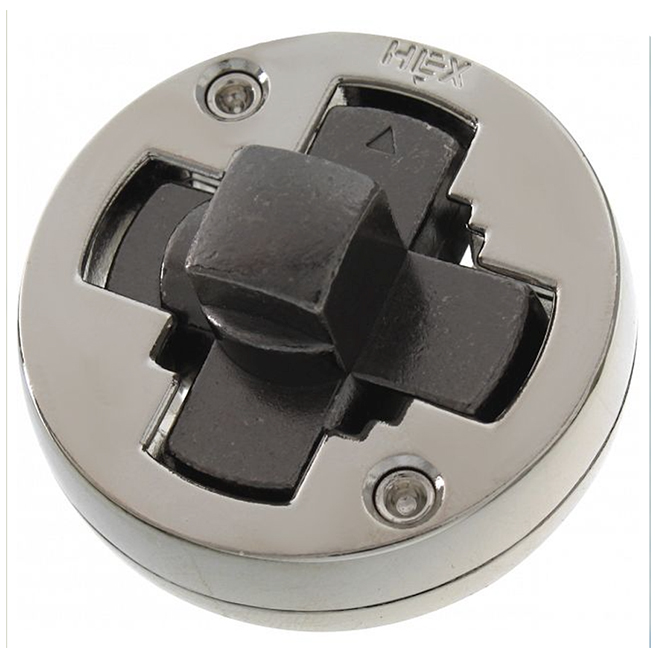 University Games UNV30747 Hanayama Hex Level 3 Puzzle