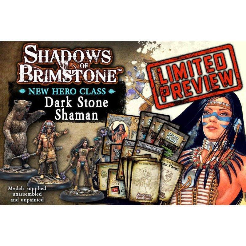 FYF07H13 SoB Hero Pack Dark Stone Shaman Board Game