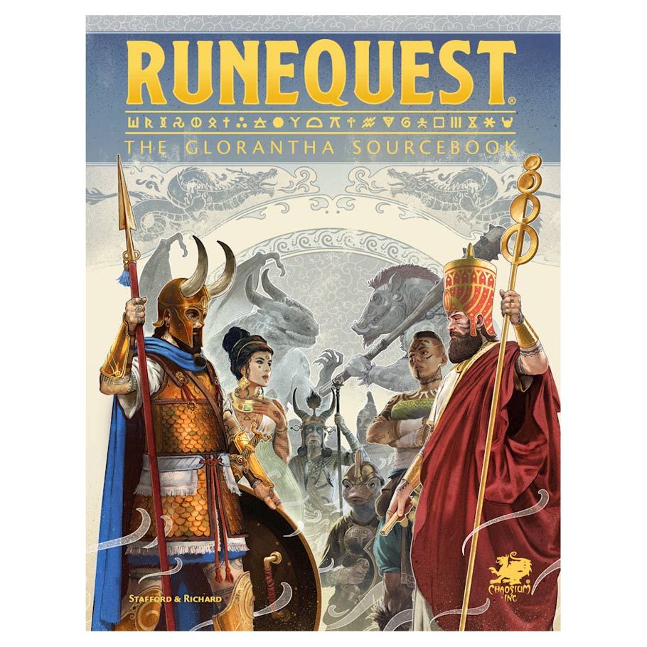 CAO4046-H Rune Quest Glorantha Sourcebook 2E Game