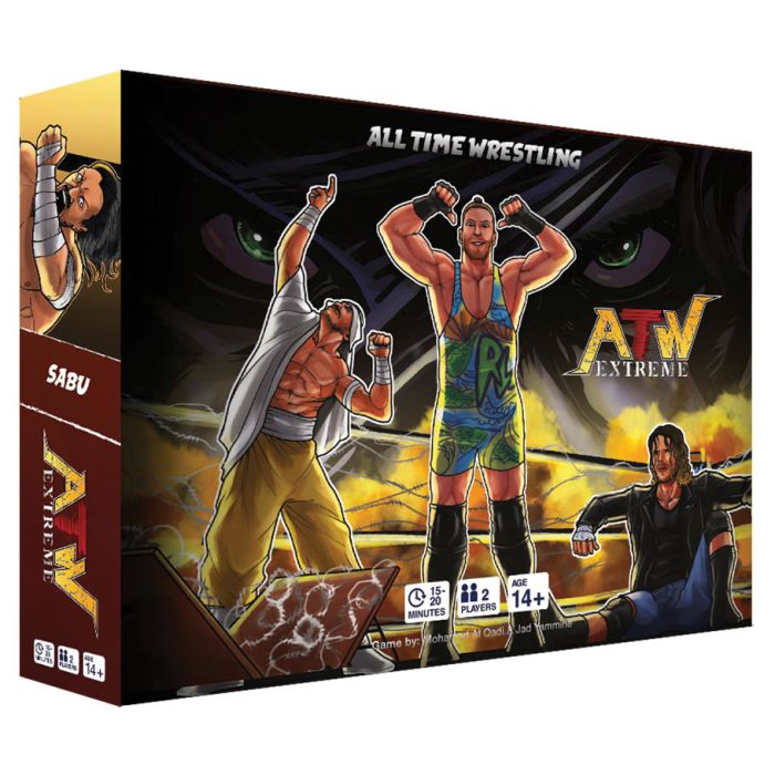 Picture of Cation Arts CAAATWE001 All Time Wrestling Extreme Edition Board Game