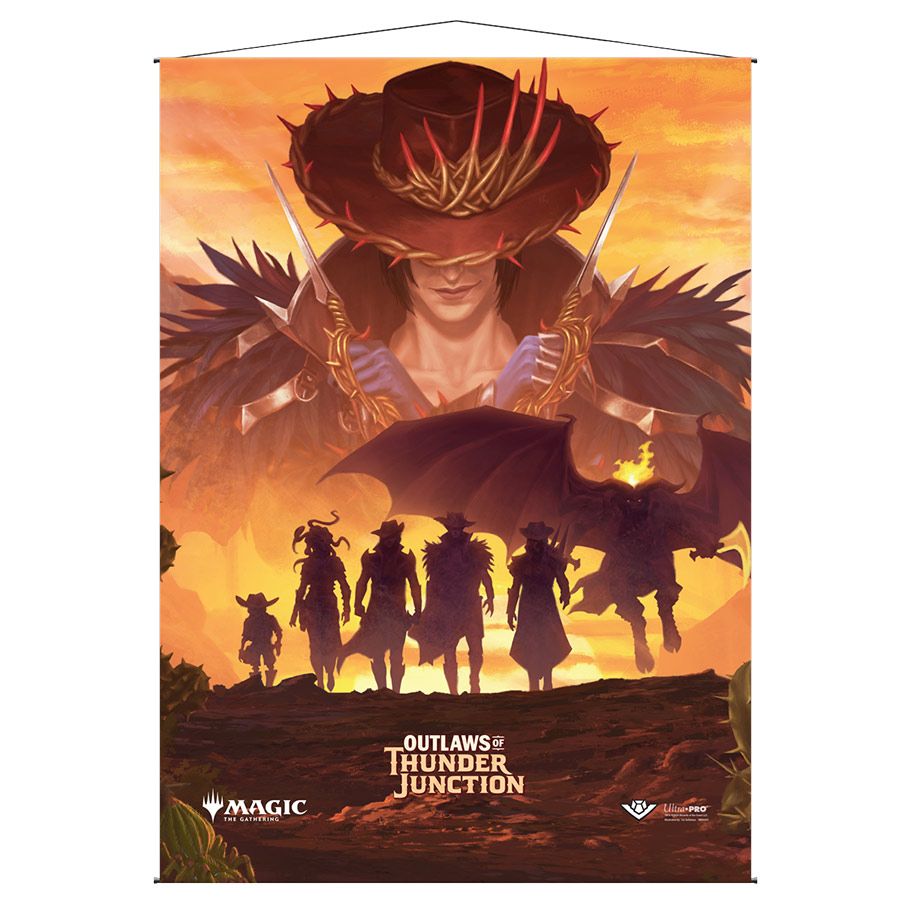 Picture of Ultra Pro ULP38378 Wall Scroll Magic the Gathering Outlaws of Thunder Junction Game